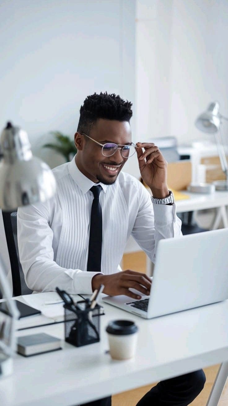 Team member portrait in a professional setting